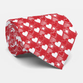 Heren Valentijnsharten Das (Opgerold)