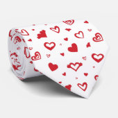 Heren Valentijnsharten Das (Opgerold)
