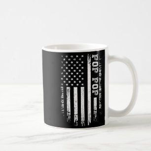 Heren Vintage T-shirt Amerikaanse Vlag 4 juli USA Koffiemok