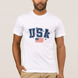 Heren Vlag VS T-Shirt