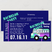 Herenfeest Bus Pas Kaart (Voorkant / Achterkant)