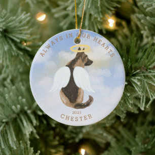 herengel honden vleugels foto keramisch sierbloem keramisch ornament