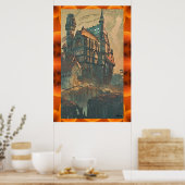 herenhuis poster (Keuken)