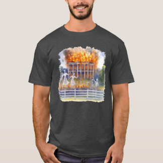 Herenhuis uit de tijd voor de Amerikaanse Burgeroo T-shirt