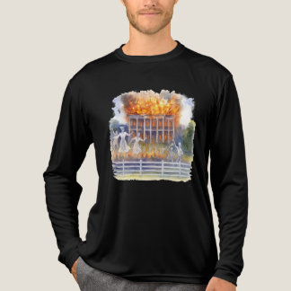 Herenhuis uit de tijd voor de Amerikaanse Burgeroo Tri-Blend Shirt
