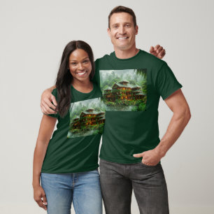 Herenhuis van het Tropisch Regenwoud T-shirt