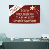 Herenigen! 20 jaar klasse reünie Banner (Beurs)