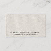 Herenkapper | Stylist Visitekaartje (Achterkant)