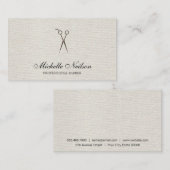 Herenkapper | Stylist Visitekaartje (Voorkant / Achterkant)