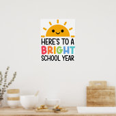 Here's to a Bright School Year Poster (Keuken)