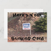 Here's Your Stinking Card Briefkaart (Voorkant / Achterkant)