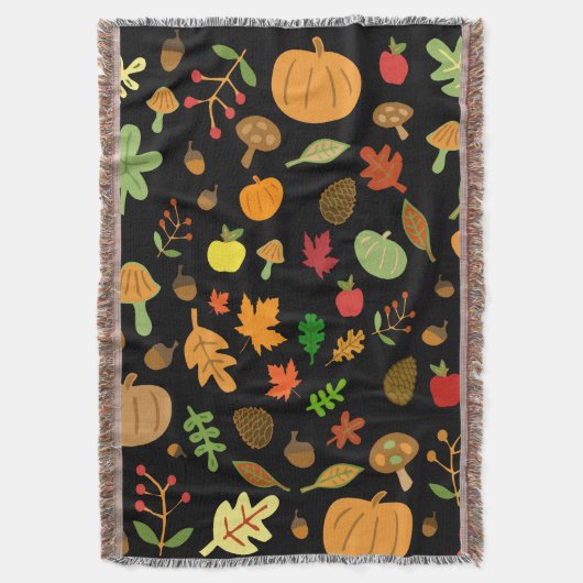 Herfsontwerp Deken (Voorkant Verticaal)
