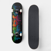Herfst 11spn-skateboard verven skateboard (Voorkant)