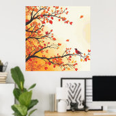 HERFST #1 POSTER (Thuiskantoor)