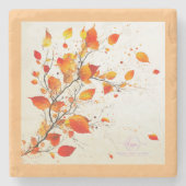 HERFST #1 STENEN ONDERZETTER (Voorkant)