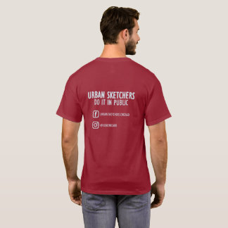 Herfst 2026 Usk Chicago Sketchwalk T-shirt