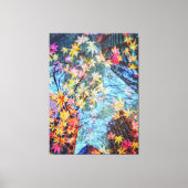 Herfst Abstract Canvas Afdruk (Voorkant)