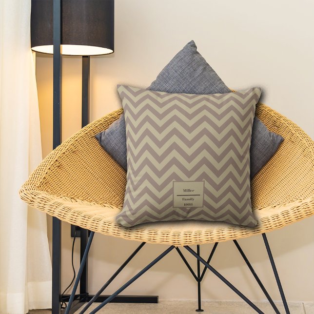 Herfst Abstract Hill Uitzichten Aangepaste naam Kussen (Creator heeft geüpload)