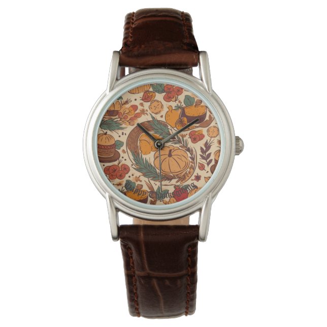 Herfst Abundance Horloge (Voorkant)