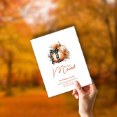Herfst Adreswijziging | Bewegende aankondiging Briefkaart