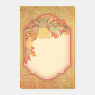 Herfst Afval Decoratief Etiket Post-it Nota's Post-it® Notes