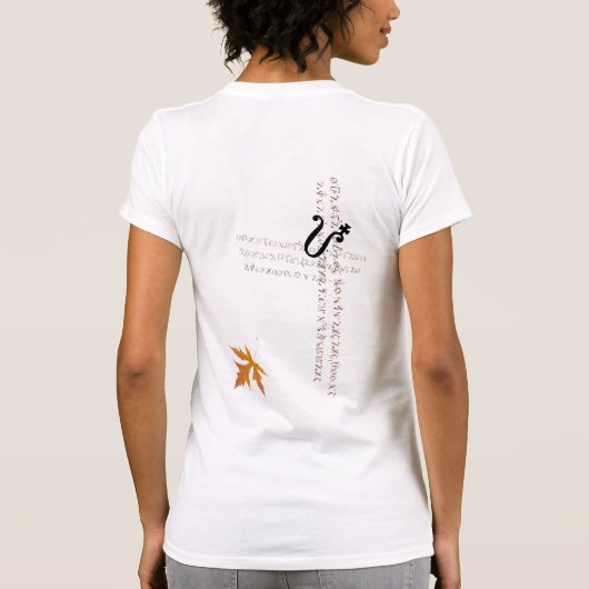 Herfst Alchemist T-shirt (Achterkant)