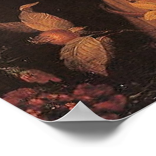 Herfst, Allegorisch Schilderen, Poster (Hoek)