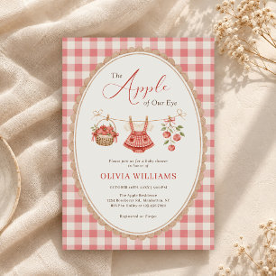 Herfst Appel Baby Waskleine Baby Shower Kaart
