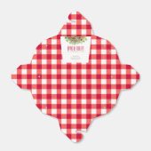 Herfst appel van onze eerste verjaardag bedankdoosjes (Uitgevouwen)