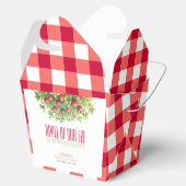 Herfst appel van onze eerste verjaardag bedankdoosjes (Geopend)