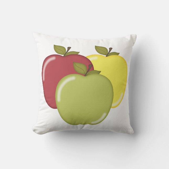 Herfst appels kussen (Voorkant)