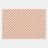 Herfst Appels met Cheques en Stripes Inpakpapier Vel (Voorkant 2)