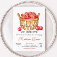 Herfst Apple Basket Baby shower