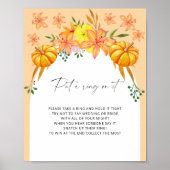 Herfst Arch - zet een ring op het spel Poster (Voorkant)