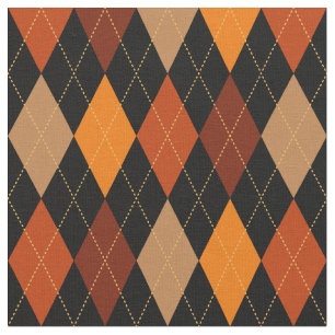Herfst Argyle Fabric Stof