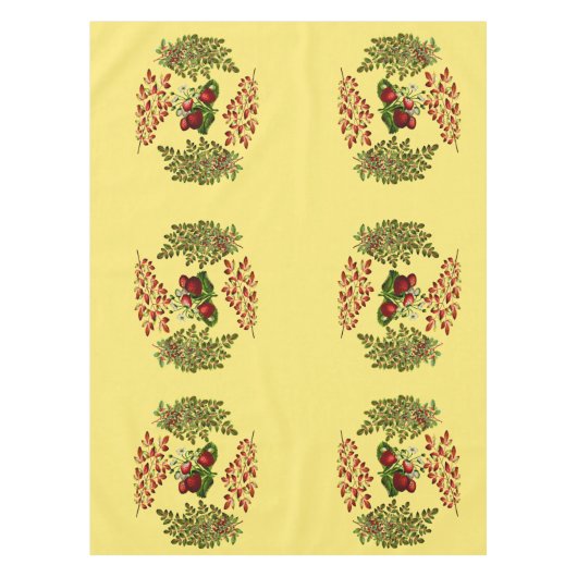 Herfst Autumn Berry Foliage Tafelkleed (Voorkant)