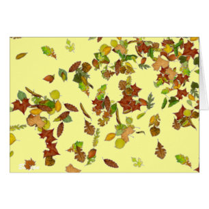 HERFST/AUTUMN LEAVES, geel