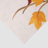 Herfst Autumn Maple Leaves Branch Tissuepapier (Detail)