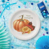 Herfst Autumn Pumpkin Paper Bord (Feest)