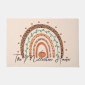 Herfst Autumn Rainbow Deurmat (Voorkant)