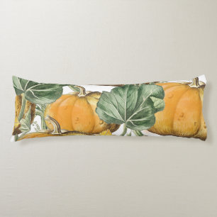 Herfst Autumn Waterverf  pompoenen Lichaamskussen