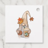 Herfst Autumn Whimsical Nordic Harvest Gnomes Favo Bedankjes Labels (Achterkant)