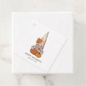 Herfst Autumn Whimsical Nordic Harvest Gnomes Favo Bedankjes Labels (In situ)