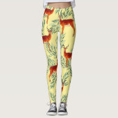 Herfst avontuur van Herten Leggings (Voorkant)