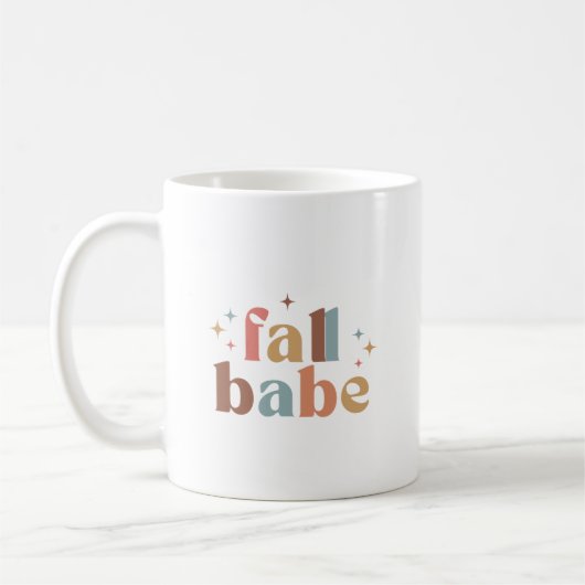 Herfst Babe Koffiemok (Links)