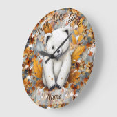 Herfst Baby Beer Grote Klok (Hoek)