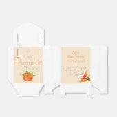 Herfst Baby Favor Boxes! Bedankdoosjes (Uitgevouwen)