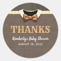 Herfst Baby shower Bedankt