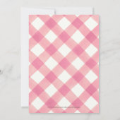 Herfst Baby shower Kleine Pompoen Nodig Sjabloon u Kaart (Achterkant)