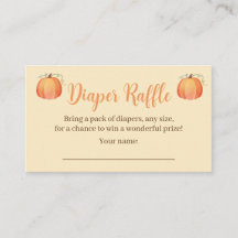 Herfst Baby shower LuierspoelKaarten